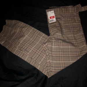 H&M plaid pants